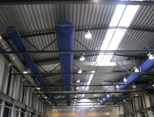 Ductos textiles para distribución y difusión de aire en plantas industriales